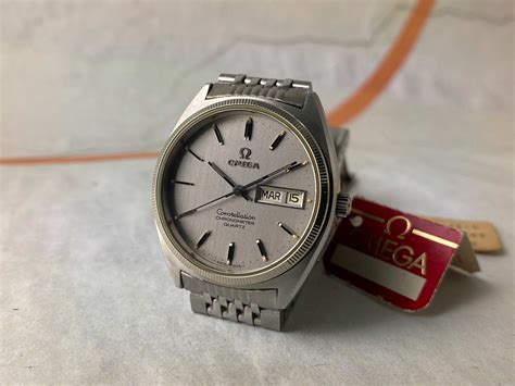 omega chronometer quartz watch|omega quartz watch vintage.